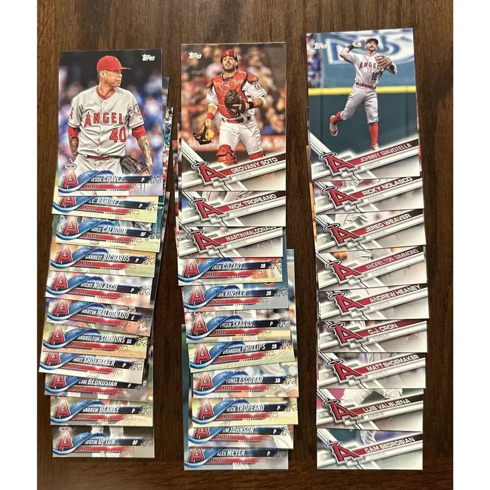 Los Angeles Angels Baseball Trading Card Lot 179 Different